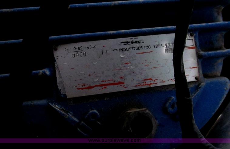 image for item E4641 Shop built single axle portable cement blower