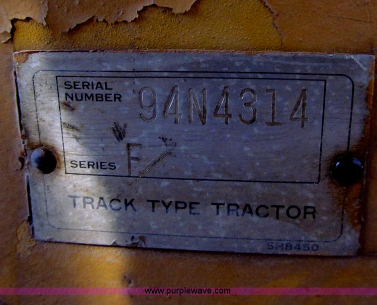 image for item E4642 1972 Caterpillar D7F dozer