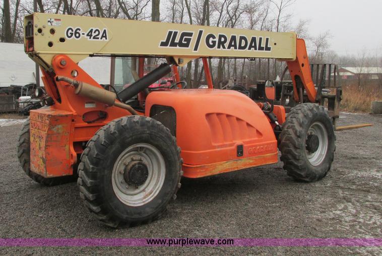 image for item E5230 2003 JLG G6-42A Gradall rough terrain telehandler