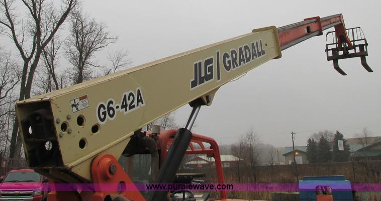 image for item E5230 2003 JLG G6-42A Gradall rough terrain telehandler