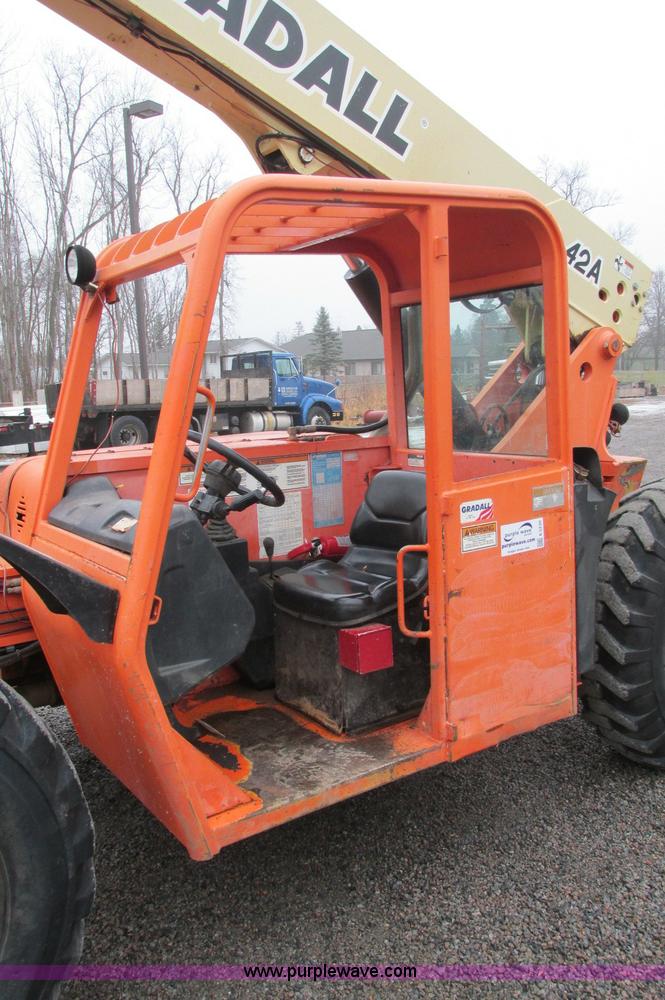 image for item E5230 2003 JLG G6-42A Gradall rough terrain telehandler