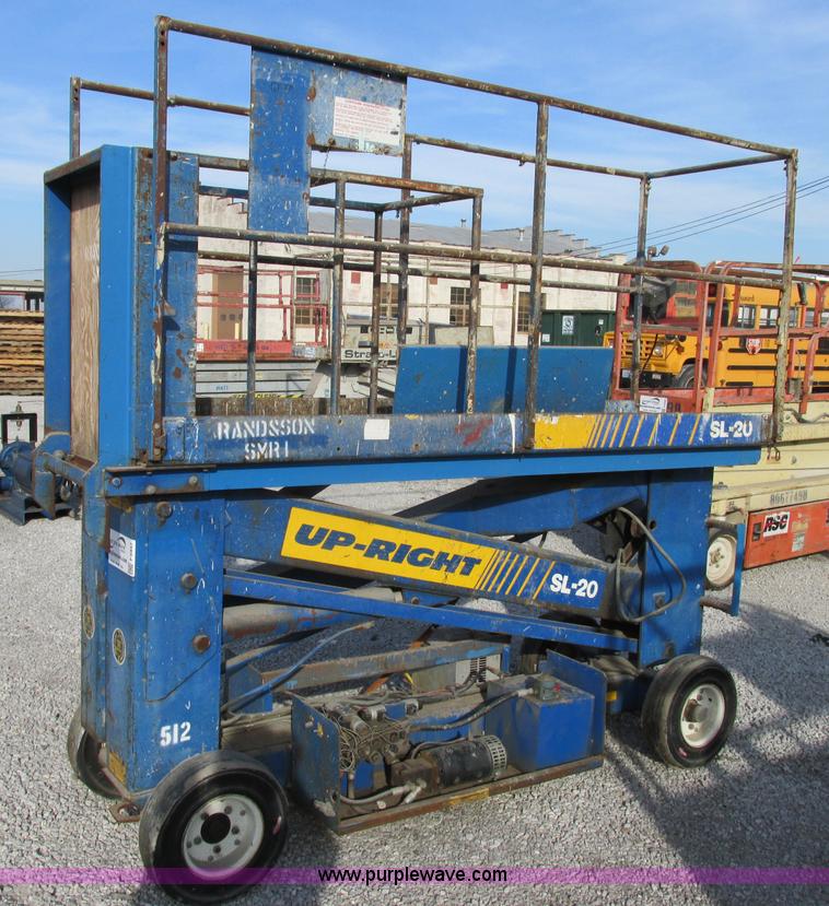 image for item F5457 SL-20 63000 upright scissor lift