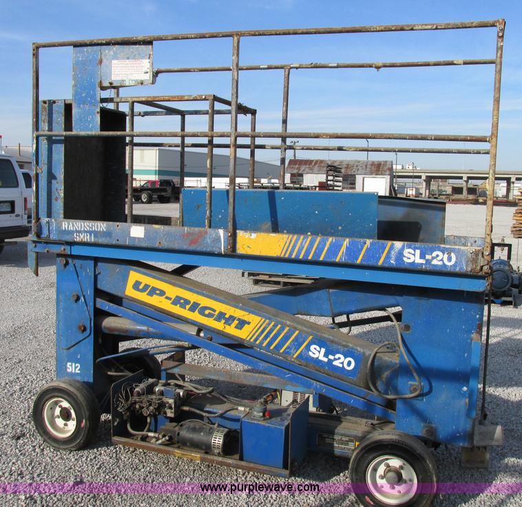 image for item F5457 SL-20 63000 upright scissor lift