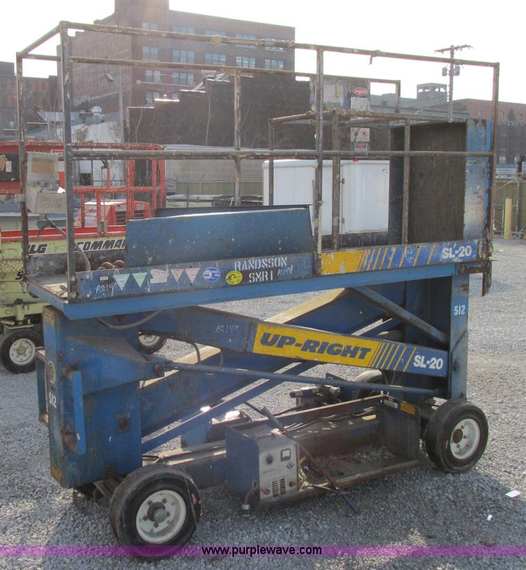 image for item F5457 SL-20 63000 upright scissor lift