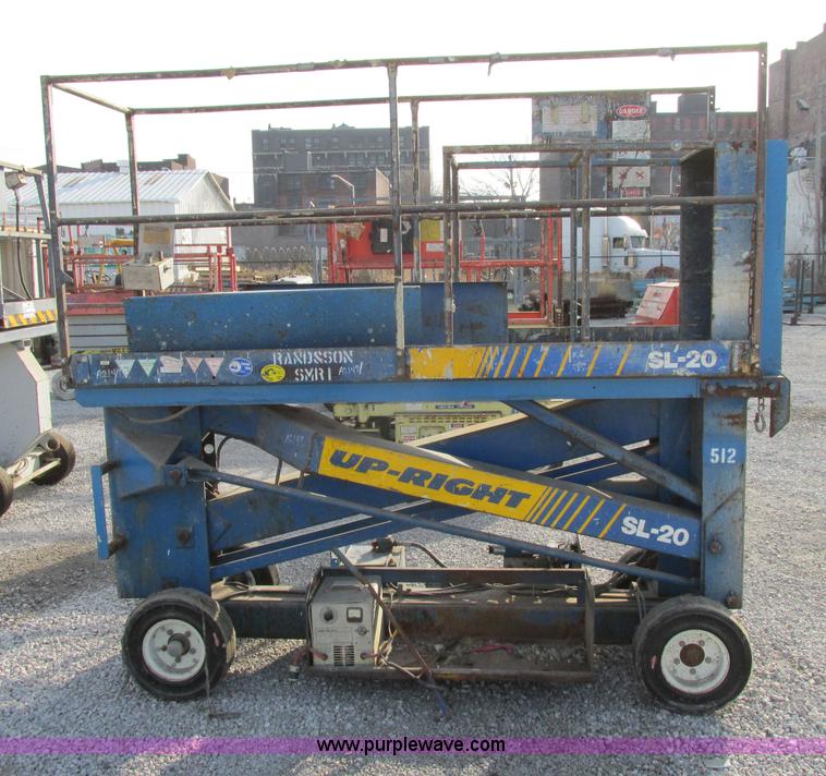 image for item F5457 SL-20 63000 upright scissor lift