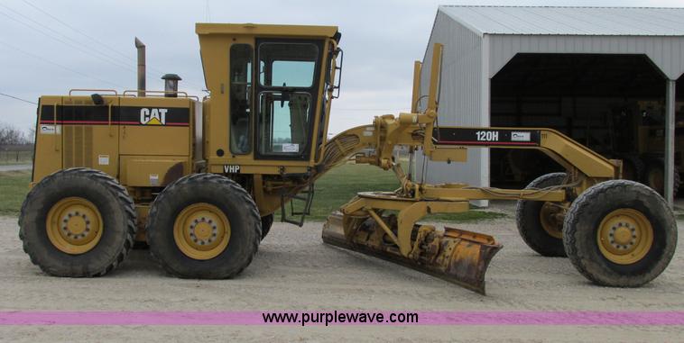 image for item F5459 1995 Caterpillar 120H articulated motor grader