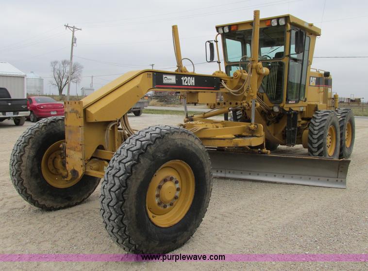 image for item F5459 1995 Caterpillar 120H articulated motor grader