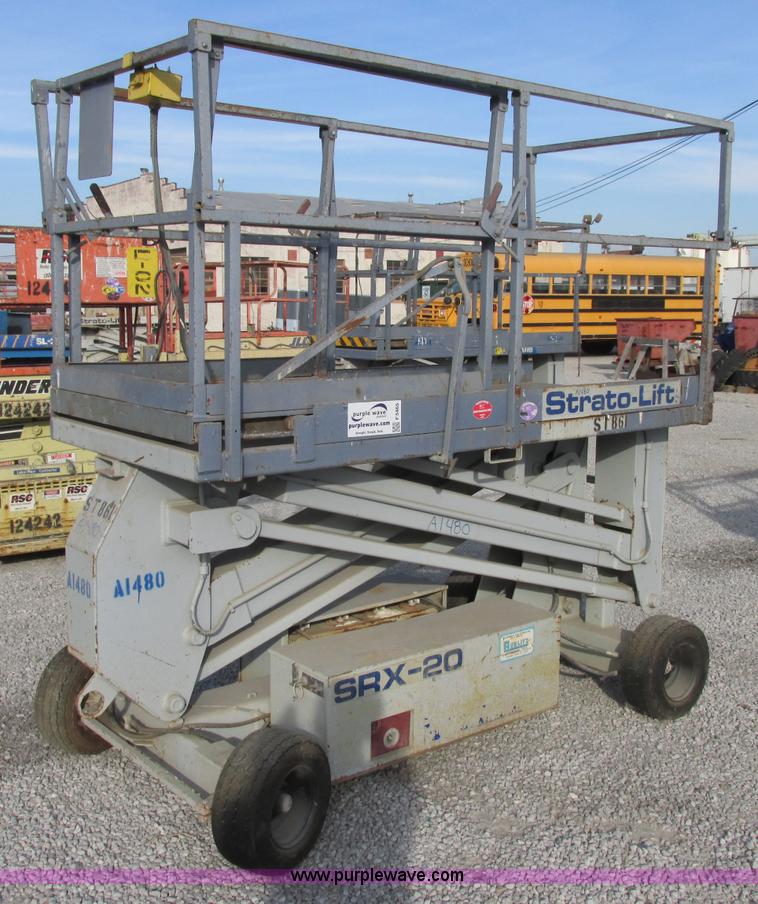 image for item F5465 Strato Lift 8RX SRX-20 scissor lift