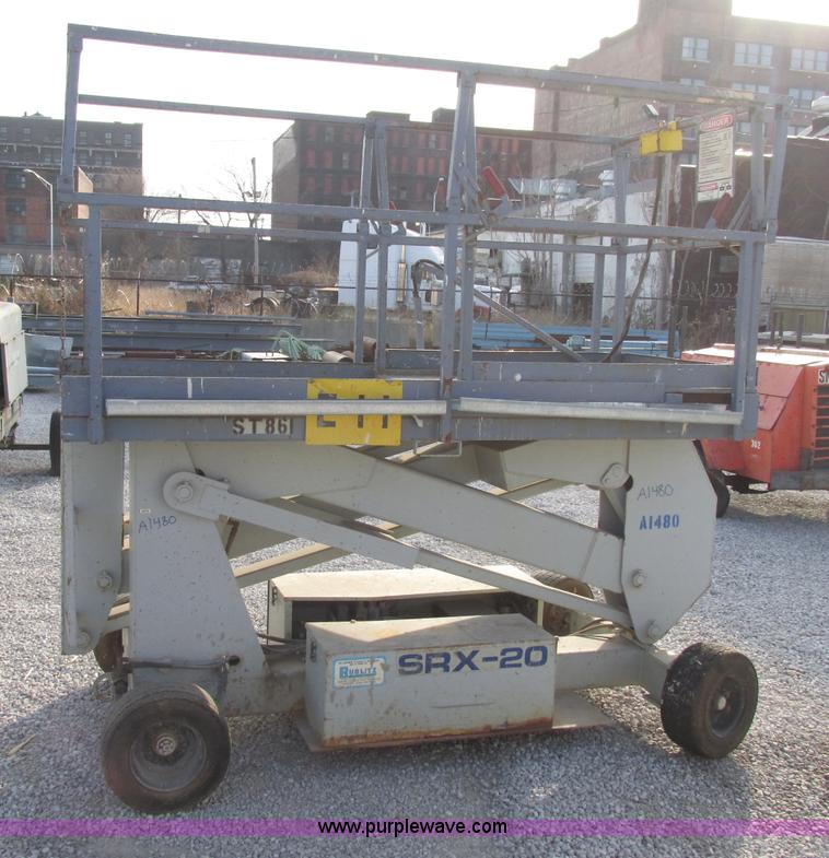 image for item F5465 Strato Lift 8RX SRX-20 scissor lift