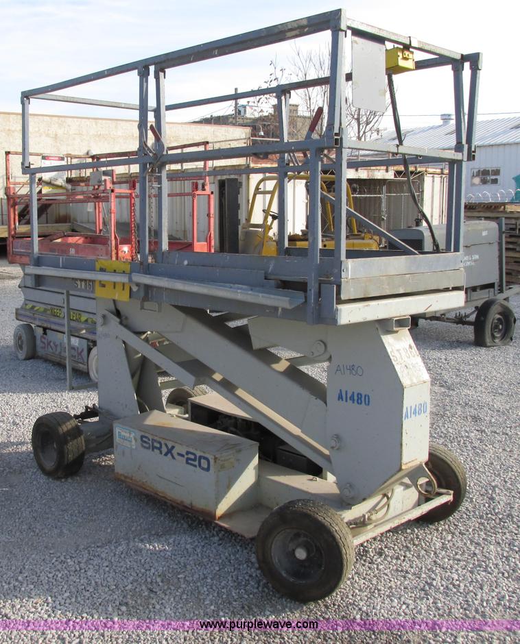 image for item F5465 Strato Lift 8RX SRX-20 scissor lift