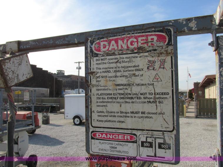 image for item F5468 Strato Lift 8RX scissor lift