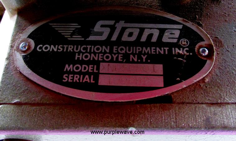 image for item F5476 Stone XN650ROI Stomper compactor
