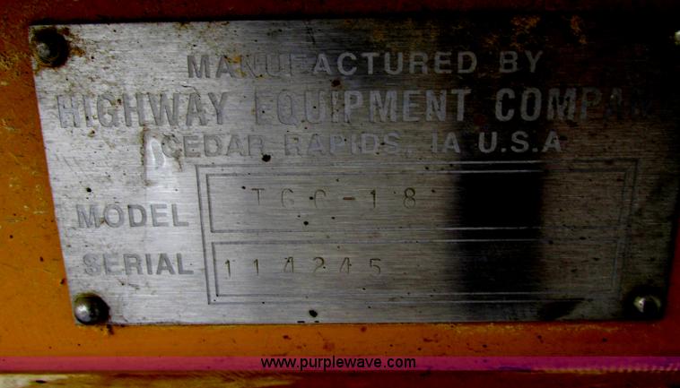 image for item F5478 Hi-way TGC-18 spreader box