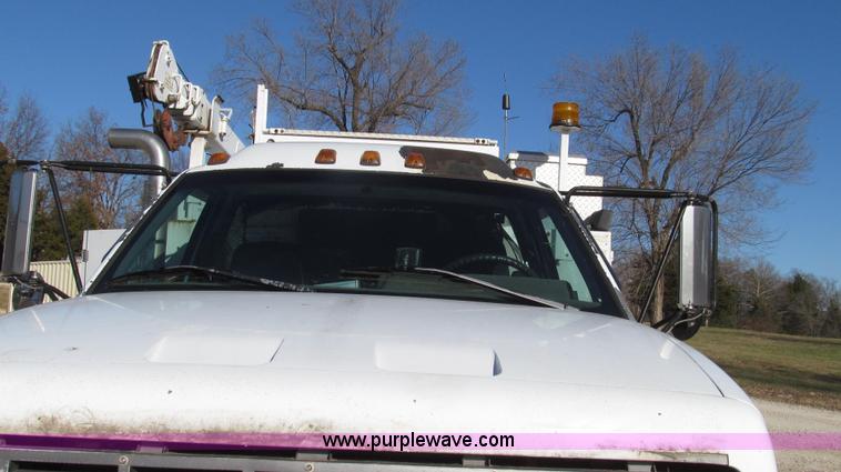 image for item G2203 1996 Chevrolet Kodiak service truck with Maintainer 3220 service crane