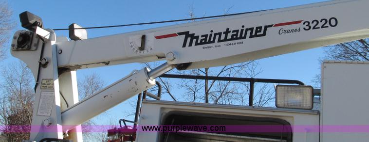 image for item G2203 1996 Chevrolet Kodiak service truck with Maintainer 3220 service crane