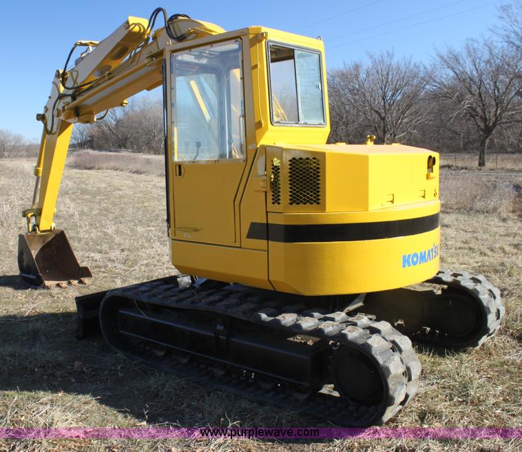 image for item G4448 Komatsu PC75UU mini excavator