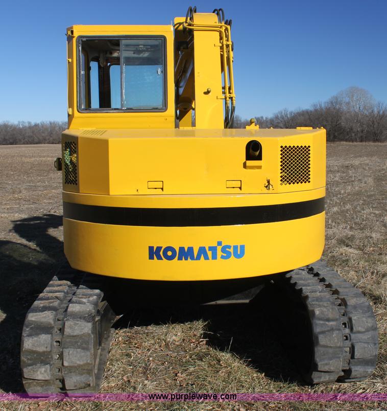 image for item G4448 Komatsu PC75UU mini excavator