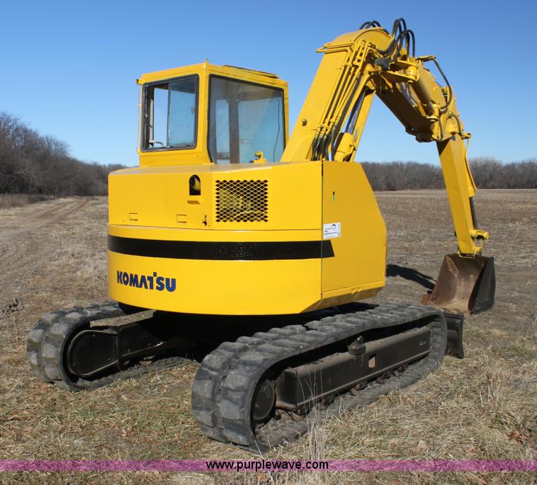 image for item G4448 Komatsu PC75UU mini excavator