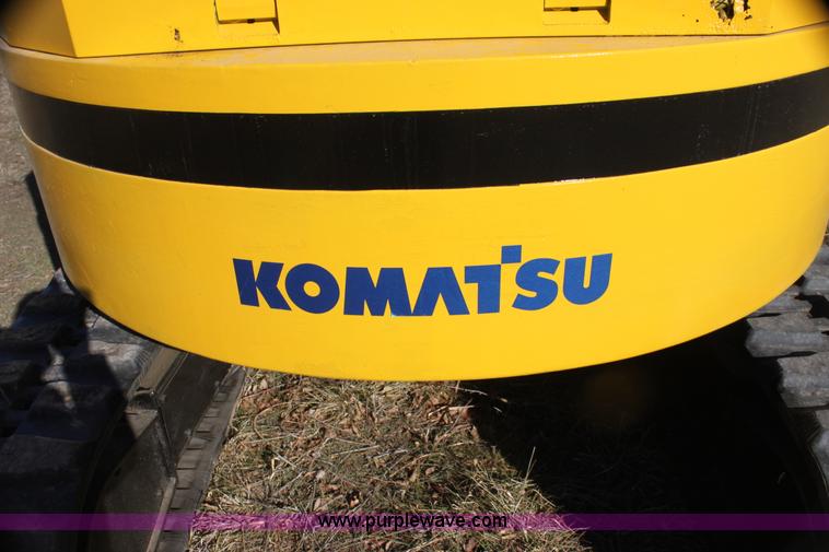 image for item G4448 Komatsu PC75UU mini excavator