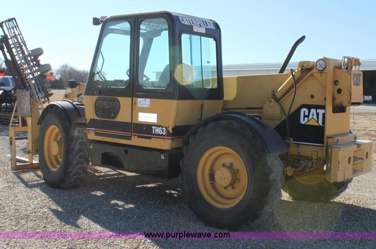 image for item G4452 2000 Caterpillar TH63 telehandler