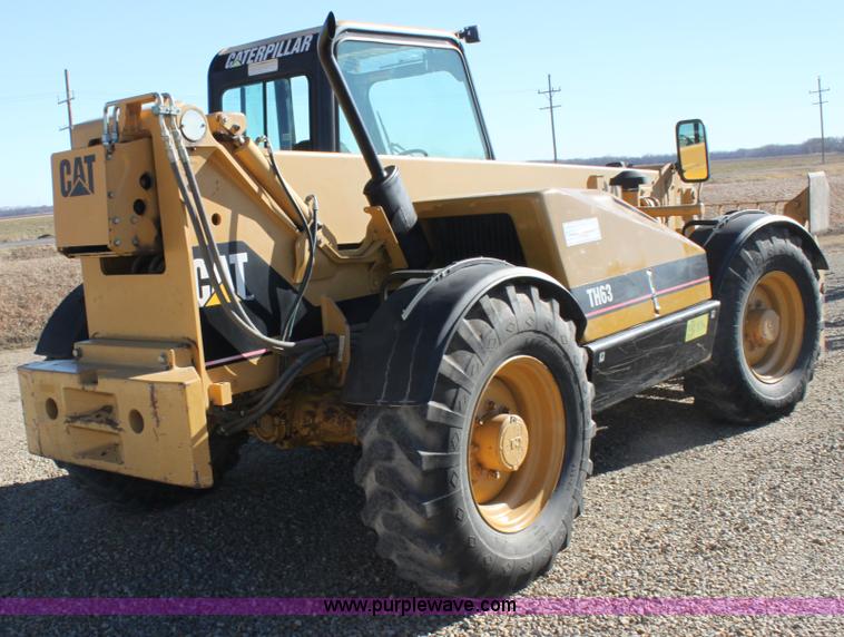 image for item G4452 2000 Caterpillar TH63 telehandler