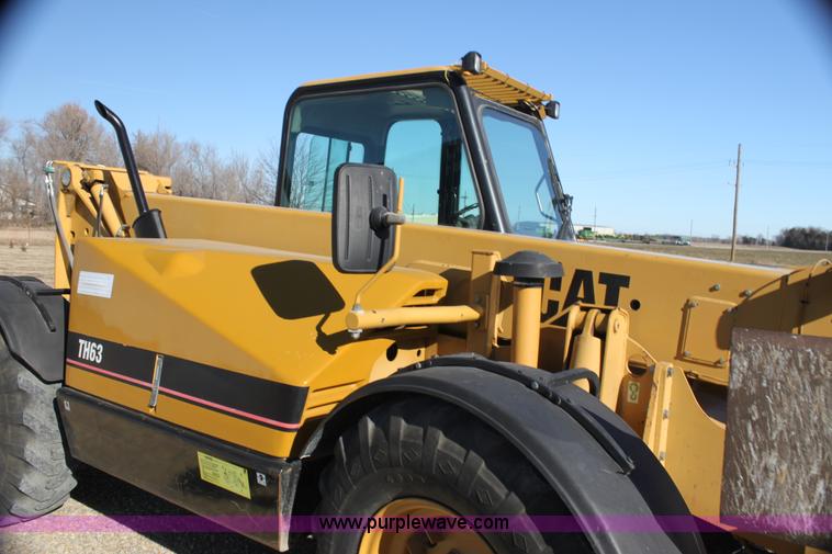 image for item G4452 2000 Caterpillar TH63 telehandler
