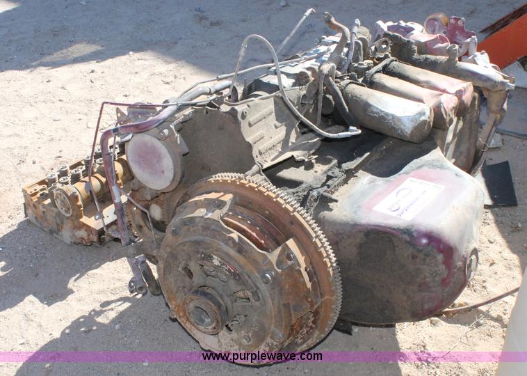 image for item G5829 Mack MP7 diesel engine block for core and parts