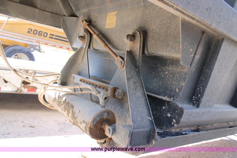 image for item G5831 2001 CTS belly dump trailer