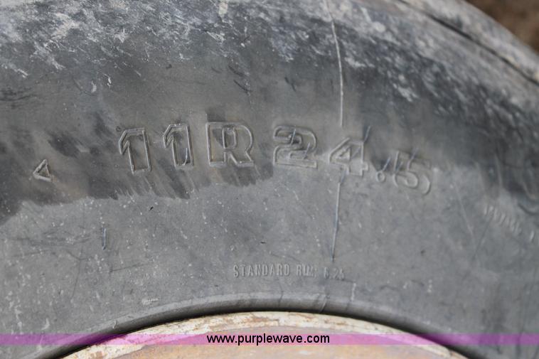 image for item G5831 2001 CTS belly dump trailer