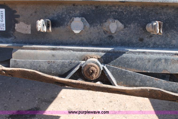 image for item G5831 2001 CTS belly dump trailer