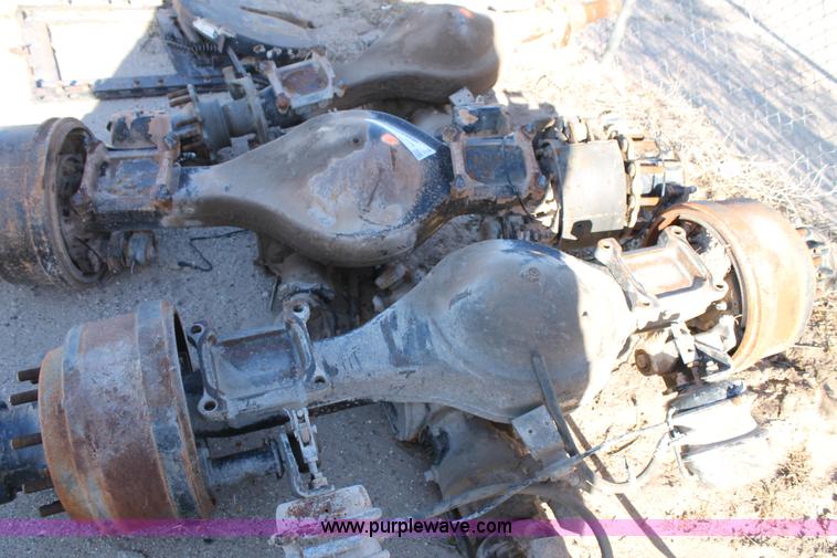 image for item G5836 (3) Mack Granite semi truck rear axles