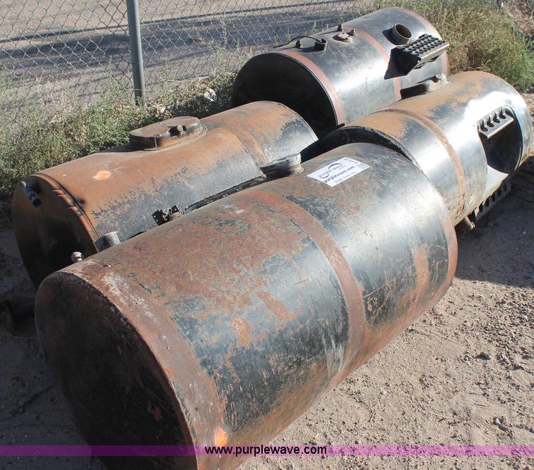 image for item G5838 (4) Mack truck semi truck fuel tanks