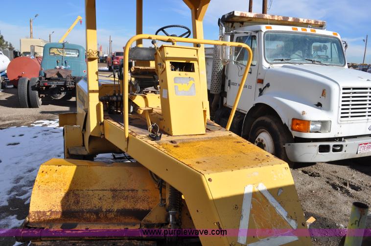 image for item G6323 Waldon 1000 Versa sweeper