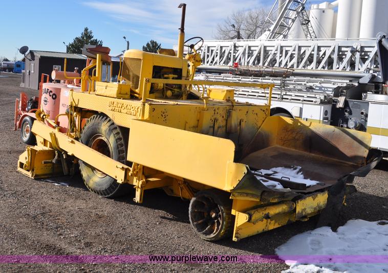 image for item G6325 Blaw-Knox PF65 wheel mounted asphalt paver