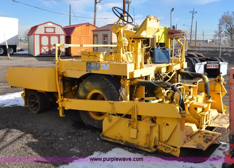 image for item G6325 Blaw-Knox PF65 wheel mounted asphalt paver