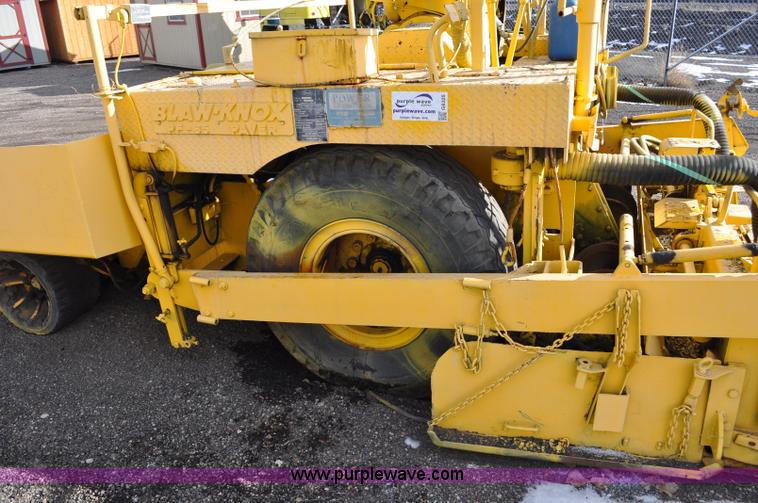 image for item G6325 Blaw-Knox PF65 wheel mounted asphalt paver