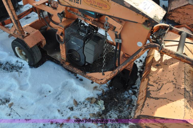 image for item G6329 Lay-Mor three wheeled sweeper