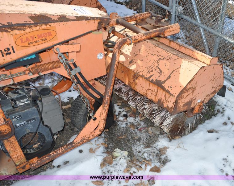 image for item G6329 Lay-Mor three wheeled sweeper