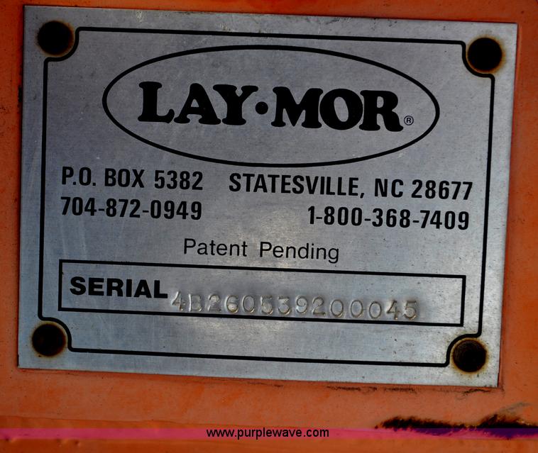 image for item G6329 Lay-Mor three wheeled sweeper