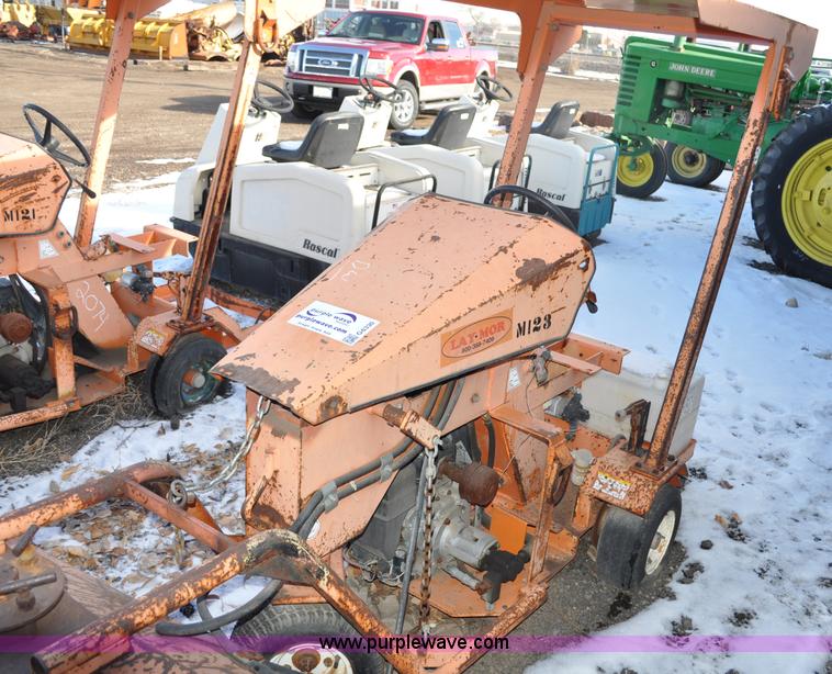 image for item G6330 Lay-Mor three wheeled sweeper