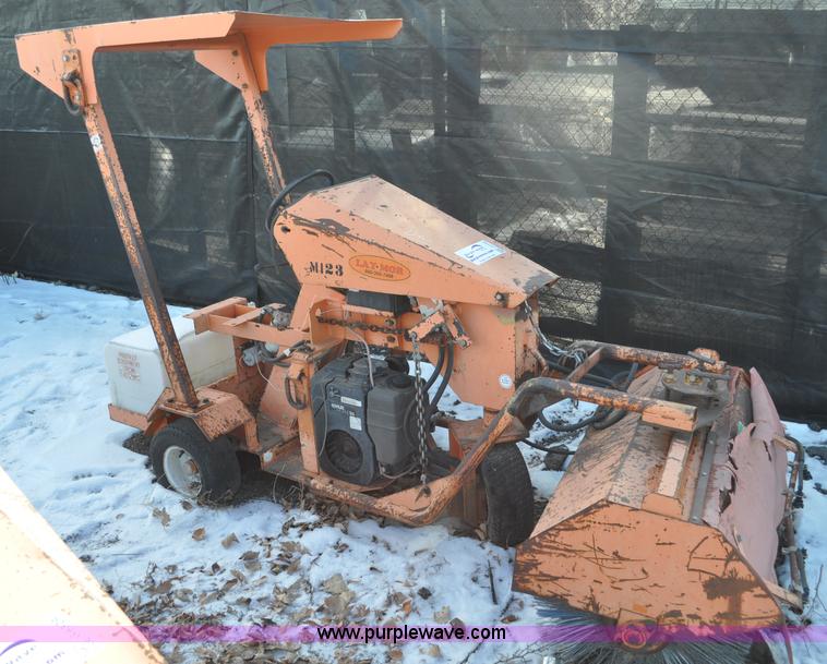 image for item G6330 Lay-Mor three wheeled sweeper