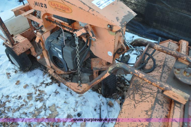 image for item G6330 Lay-Mor three wheeled sweeper