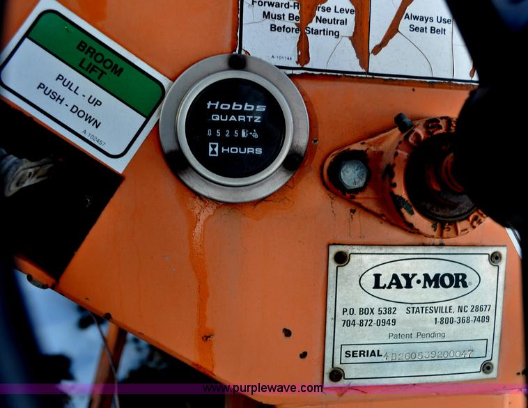 image for item G6330 Lay-Mor three wheeled sweeper