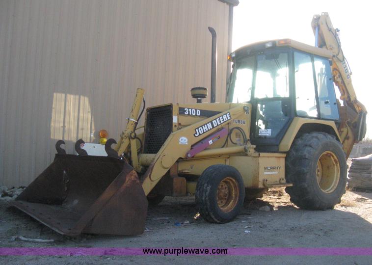 image for item H4252 1996 John Deere 310D backhoe
