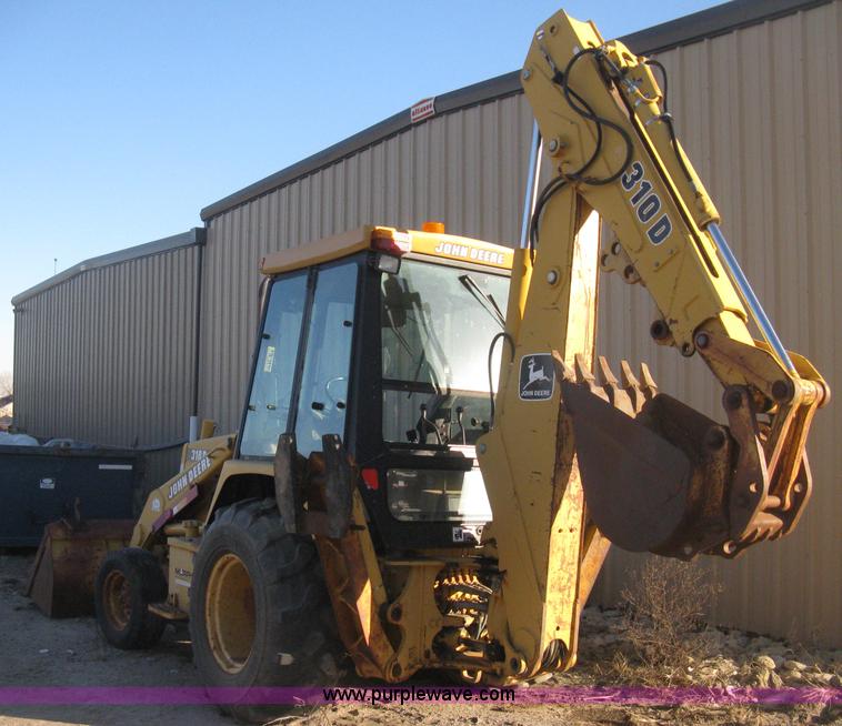 image for item H4252 1996 John Deere 310D backhoe