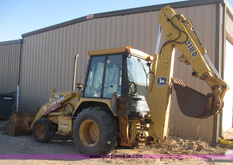 image for item H4252 1996 John Deere 310D backhoe