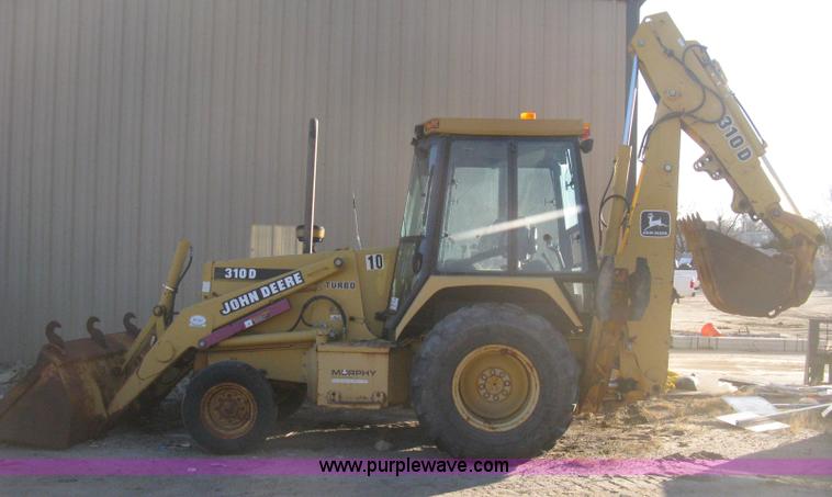 image for item H4252 1996 John Deere 310D backhoe