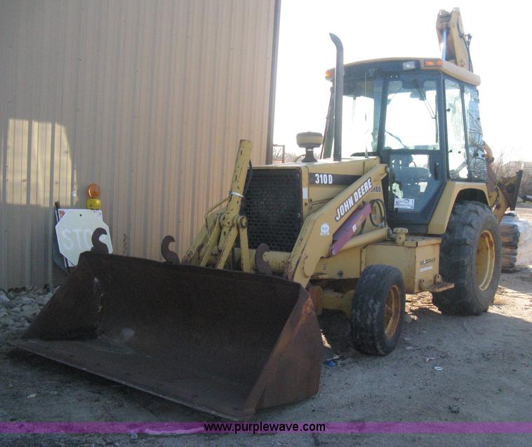 image for item H4252 1996 John Deere 310D backhoe