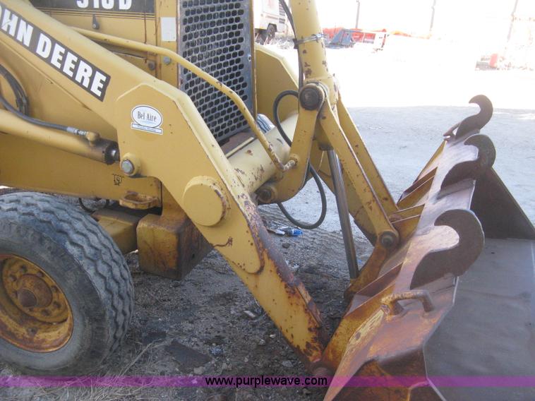 image for item H4252 1996 John Deere 310D backhoe