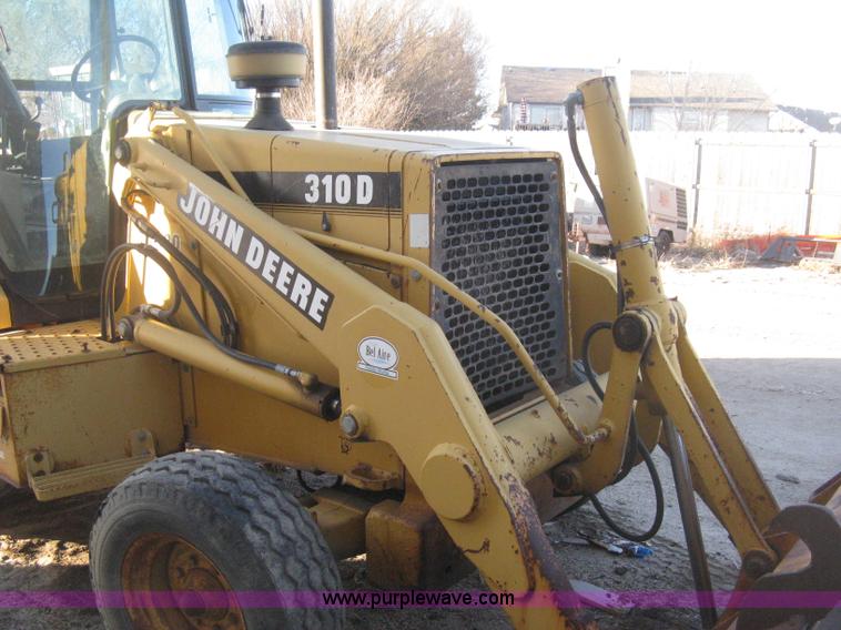 image for item H4252 1996 John Deere 310D backhoe